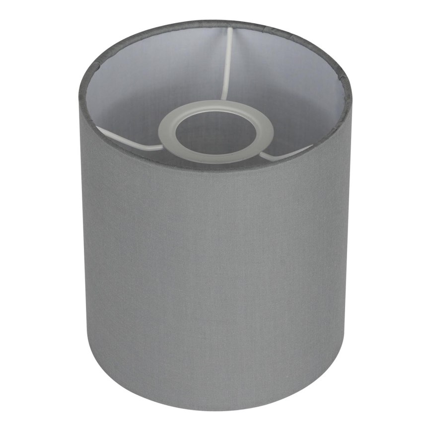 Brilagi - LED lanksti sieninė lempa NUBILA 1xE27/25W/230V + LED/3W matinis chromas/šviesiai pilka