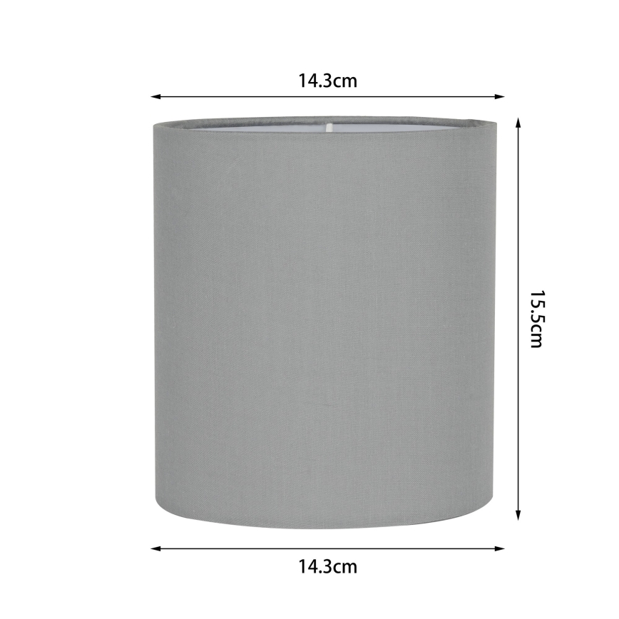 Brilagi - LED lanksti sieninė lempa NUBILA 1xE27/25W/230V + LED/3W matinis chromas/šviesiai pilka