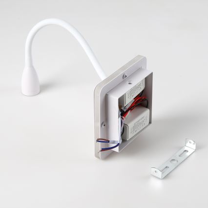 Brilagi - LED Lankstus sieninis šviestuvas MAYA Double LED/4W/230V + LED/3W balta