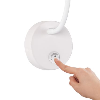 Brilagi - LED Lankstus sieninis šviestuvas MAYA LED/3W/230V 4000K balta/auksas