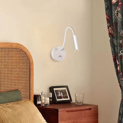 Brilagi - LED Lankstus sieninis šviestuvas MAYA LED/3W/230V 4000K balta