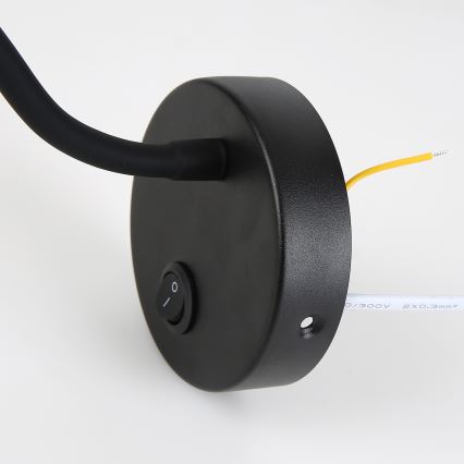 Brilagi - LED Lankstus sieninis šviestuvas MAYA LED/3W/230V 4000K juoda