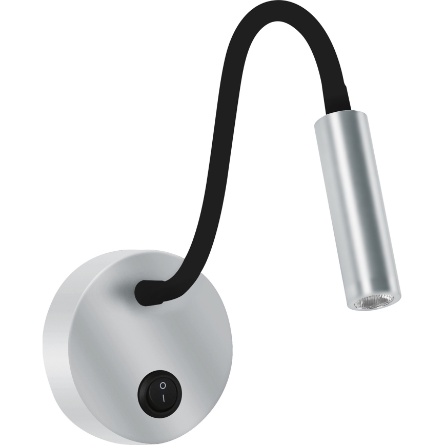 Brilagi - LED Lankstus sieninis šviestuvas MAYA LED/3W/230V 4000K sidabras