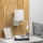 Brilagi - LED Lankstus sieninis šviestuvas NUBILA 1xE27/25W/230V + LED/3W balta