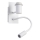 Brilagi - LED Lankstus sieninis šviestuvas NUBILA 1xE27/25W/230V + LED/3W balta