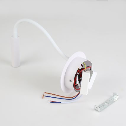 Brilagi - LED lanksti sieninė lempa su USB prievadu MAYA LED/3W/230V 4000K balta
