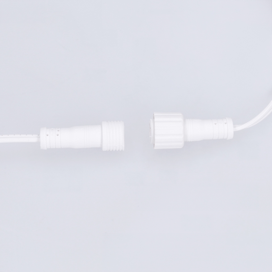 Brilagi - LED lauko dekoratyvinė girlianda GIRLANDA 10xE12/0,6W/230V 8m balta IP44 šiltai balta