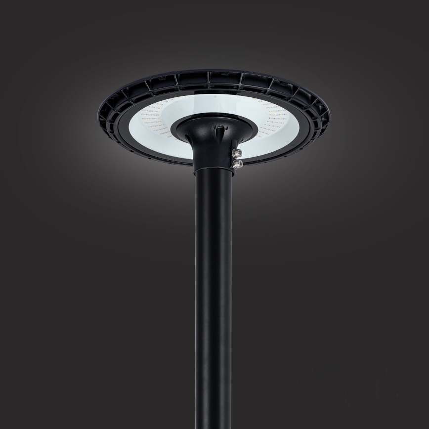 Brilagi - URBANSPARK LED/60W/230V lauko gatvės šviestuvas su 3 m stulpu, juodas, IP65