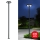 Brilagi - LED lauko gatvės šviestuvas su 4 m aukščio stulpu URBANSPARK LED/120W/230V juoda IP65