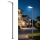 Brilagi - LED lauko gatvės šviestuvas su 4 m stulpu ir lankstu URBANLIGHT LED/200W/230V antracitas IP65