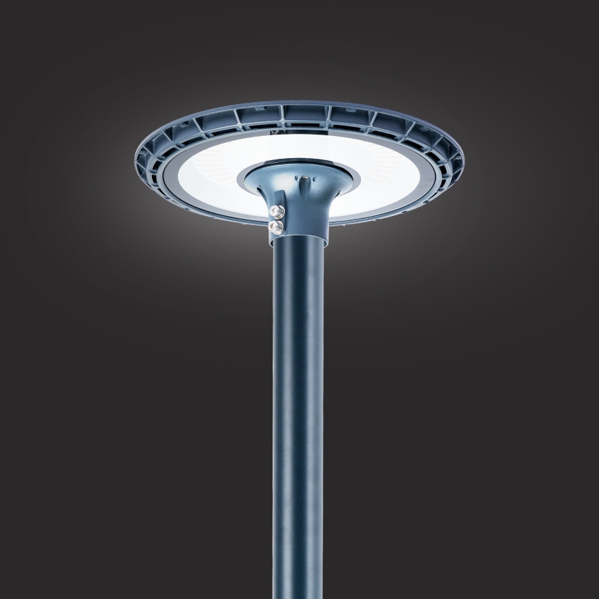 Brilagi - lauko gatvės LED šviestuvas su 5 m aukščio stulpu URBANSPARK LED/120W/230V antracitas IP65