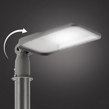 Brilagi - LED lauko gatvės šviestuvas su pasukamu šarnyru URBANLIGHT LED/100W/230V pilkas IP65