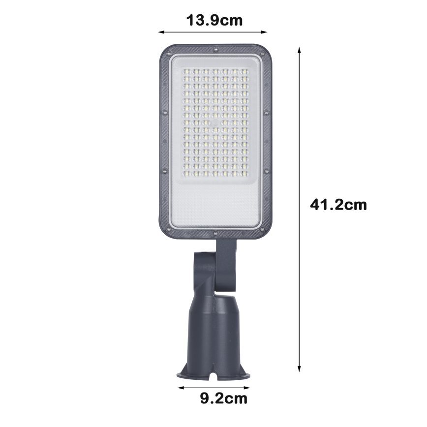 Brilagi - LED lauko gatvės šviestuvas su pasukamu sąnariu URBANLIGHT LED/50W/230V antracitas IP65