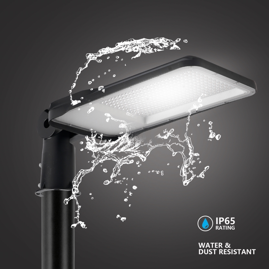 Brilagi - LED lauko gatvės šviestuvas su pasukamu sąnariu URBANLIGHT LED/200W/230V juodas IP65