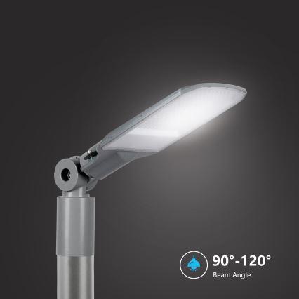 Brilagi - LED lauko gatvės šviestuvas URBANLIGHT LED/100W/230V pilkas IP65