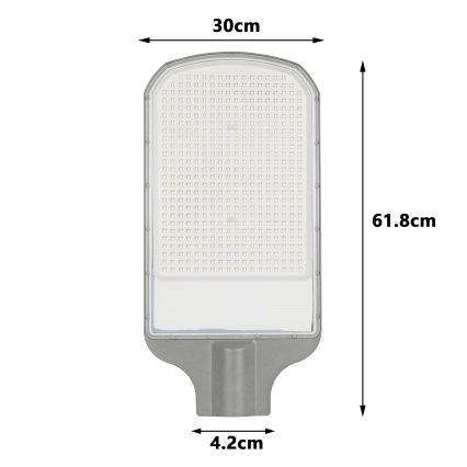 Brilagi - LED lauko gatvės šviestuvas URBANLIGHT LED/250W/230V pilkas IP65