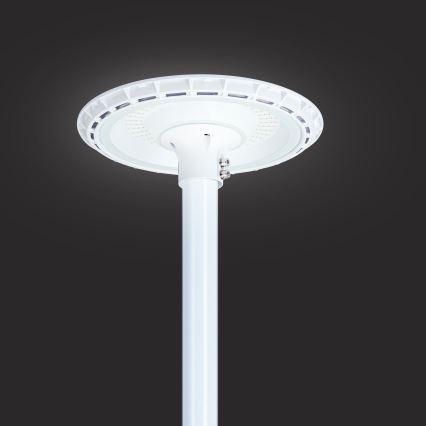 Brilagi – URBANSPARK lauko gatvės LED šviestuvas su 3 m stulpu, LED/120W/230V, baltas, IP65
