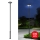 Brilagi - LED lauko gatvės žibintas su 5 m aukščio stulpu URBANSPARK LED/120W/230V juoda IP65