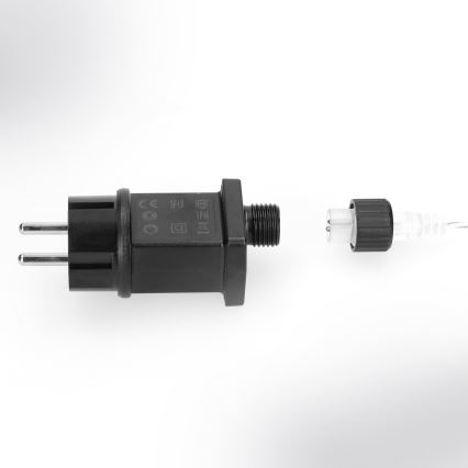 Brilagi - LED lauko girlianda 150 LED, 5 m, IP44, šiltai balta, fejerverkų efektas