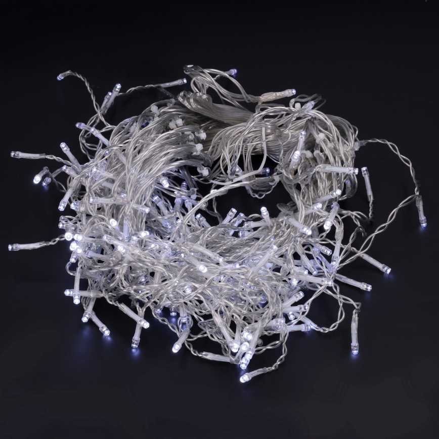 Brilagi - LED lauko varvekliai 200xLED/8 funkcijų 13m IP44 šaltai balti