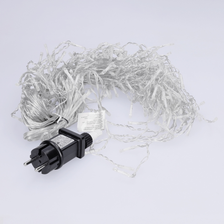 Brilagi - LED lauko varvekliai 200xLED/8 funkcijų 13m IP44 šaltai balti