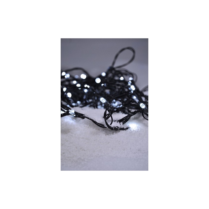 Brilagi - LED Lauko girlianda 200xLED/8 funkcijos 23 m IP44 šaltai balta