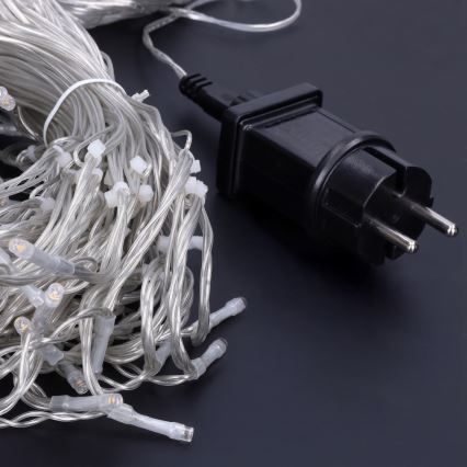 Brilagi - LED lauko girlianda 360xLED/8 funkcijų 14m IP44 šiltai balta varvekliai