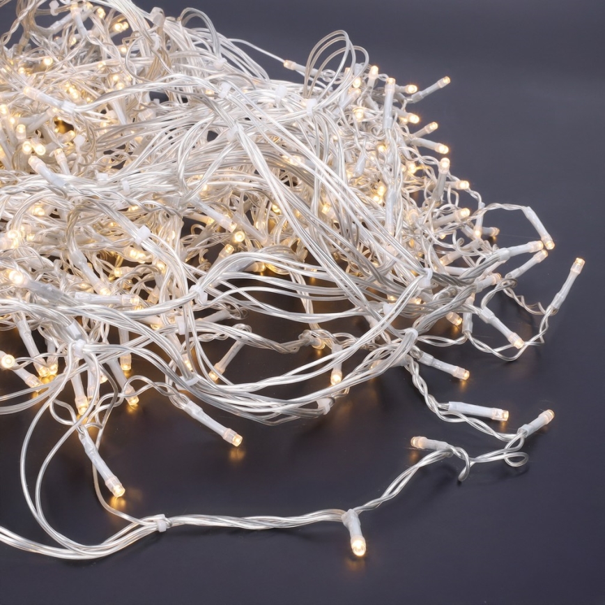 Brilagi - LED lauko girlianda 360xLED/8 funkcijų 14m IP44 šiltai balta varvekliai