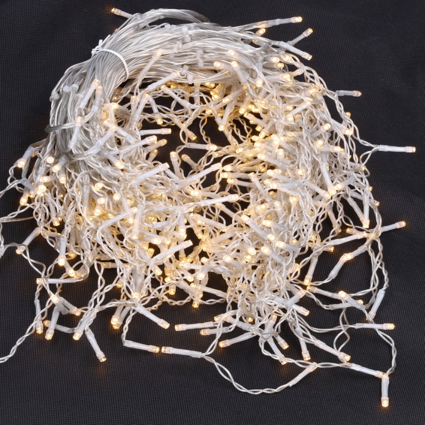 Brilagi - LED lauko girlianda 360xLED/8 funkcijų 14m IP44 šiltai balta varvekliai