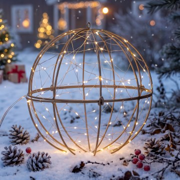 BRILAGI - LED Lauko kalėdinė dekoracija LED/1,3W/230V IP44 skersmuo 30 cm kamuolys