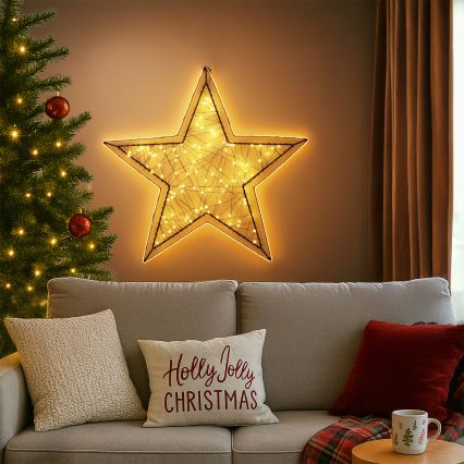 Brilagi - LED lauko kalėdinė dekoracija LED/2,6W/230V IP44 žvaigždė