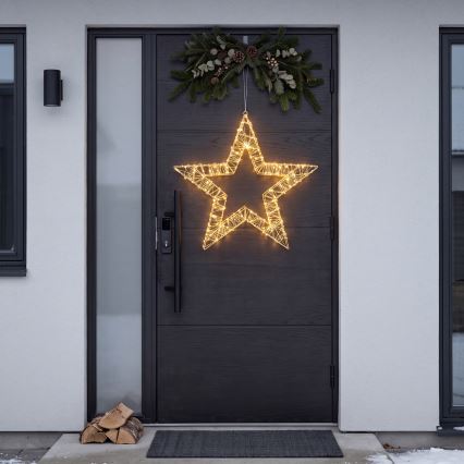 BRILAGI - LED Lauko kalėdinė dekoracija LED/3,3W/230V IP44 50 cm žvaigždė