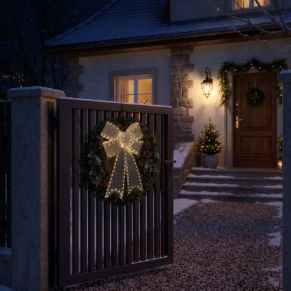 BRILAGI - LED Lauko kalėdinė dekoracija LED/3,3W/230V IP44 sidabrinis kaspinas