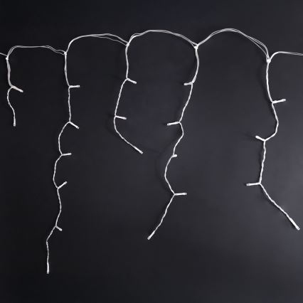 Brilagi - LED lauko kalėdinė girlianda 200xLED/8 režimai 13m IP44 šiltai balta varvekliai