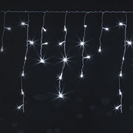 Brilagi - LED lauko kalėdinė girlianda 200xLED/8 funkcijų 13x0,6m IP44 šaltai balta