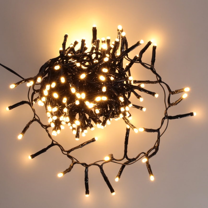 BRILAGI - LED Lauko kalėdinė girlianda 200xLED 9m IP44 šiltai balta