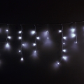 Brilagi - LED lauko kalėdinė užuolaida 200xLED/8 funkcijų, 13 m, IP44, šaltai balta, varvekliai