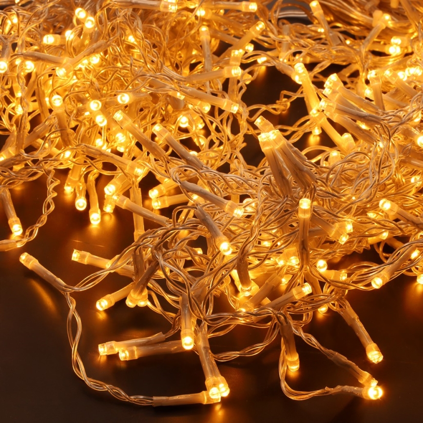 Brilagi - LED lauko kalėdinė užuolaidų girlianda (varvekliai) 360xLED/8 funkcijų 14m IP44 šiltai balta