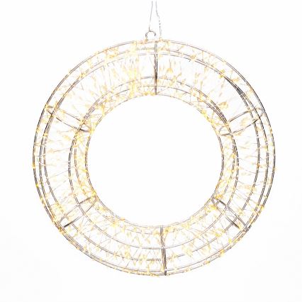 Brilagi - LED Lauko Kalėdinis vainikas 480xLED/230V IP44