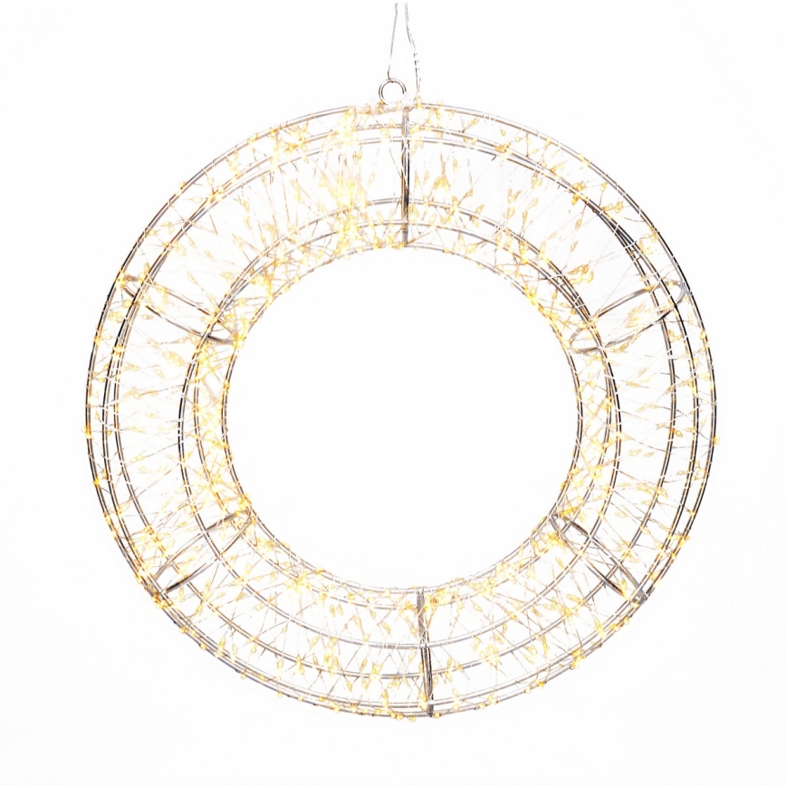 Brilagi - LED Lauko Kalėdinis vainikas 480xLED/230V IP44