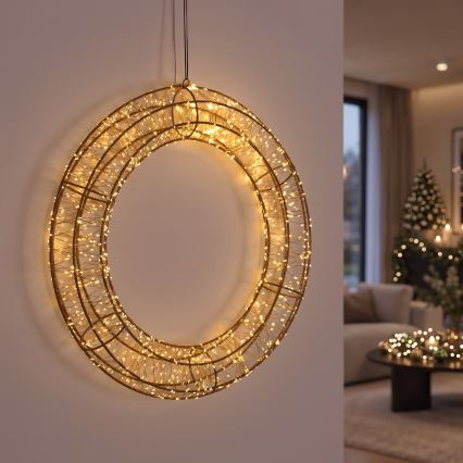 BRILAGI - LED Lauko kalėdinis vainikas LED/5,4W/230V IP44 skersmuo 50 cm