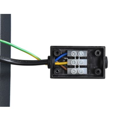 Brilagi - LED Lauko lempa su jutikliu ARCELO LED/9W/230V 50 cm IP44