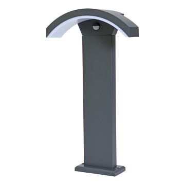 Brilagi - LED Lauko lempa su jutikliu ARCELO LED/9W/230V 50 cm IP54