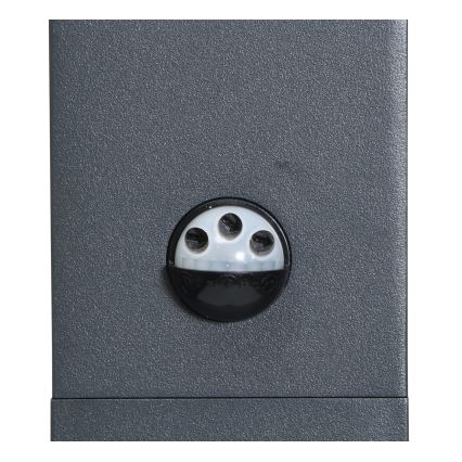 Brilagi - LED Lauko lempa su jutikliu ARCELO LED/9W/230V 80 cm IP44