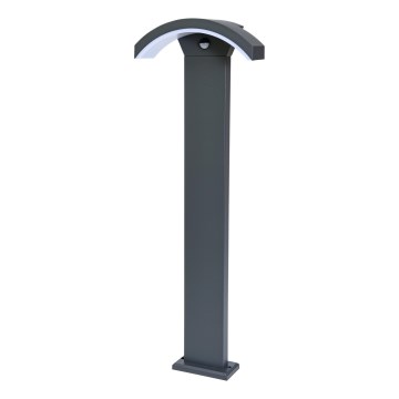 Brilagi - LED Lauko lempa su jutikliu ARCELO LED/9W/230V 80 cm IP54