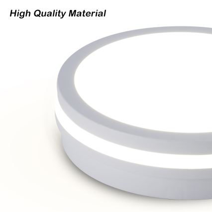 Brilagi - LED lauko lubinis šviestuvas BENE LED/18W/230V skersmuo 21,5 cm balta IP54