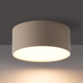 BRILAGI - LED Lauko lubinis šviestuvas FORIS LED/14W/230V skersmuo 12 cm smėlinė IP44