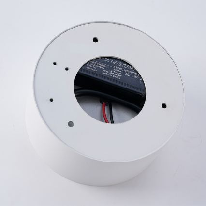 BRILAGI - LED lauko lubinis šviestuvas FORIS LED/9W/230V skersmuo 9 cm, baltas IP44