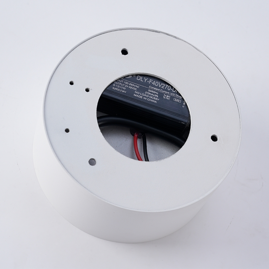 BRILAGI - LED lauko lubinis šviestuvas FORIS LED/9W/230V skersmuo 9 cm, baltas IP44
