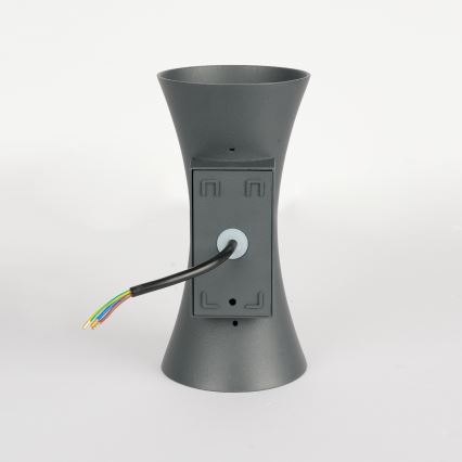 Brilagi - LED Lauko sieninis apšvietimas BICON LED/10W/230V antracitas IP44